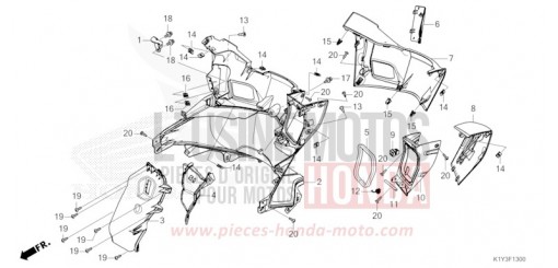 INNER COVER WW125AM de 2021